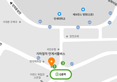 오시는 길