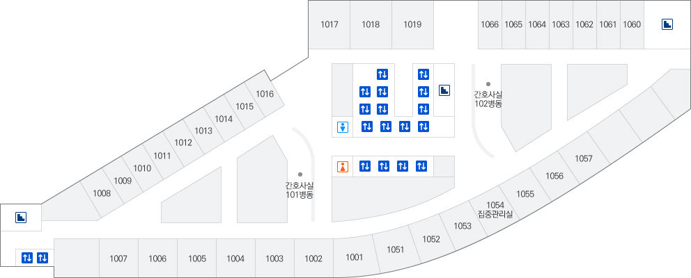 10층 원내 위치도